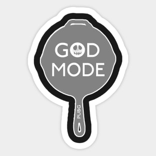 PUBG - GODMODE Sticker